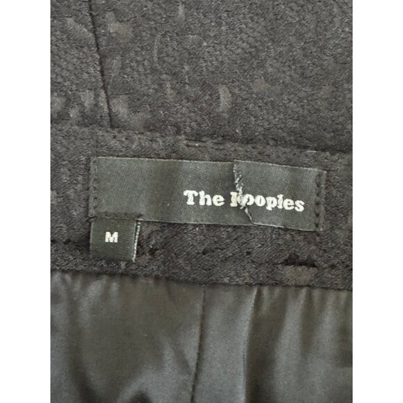 The Kooples Black Floral Lace Front Zip Pencil Skirt Size M - Picture 3 of 6